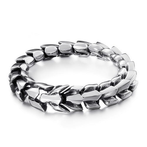 Metallic Men's chain bracelet