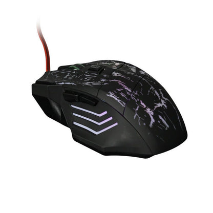 GXL Hardcore Gaming Mouse with braded wires