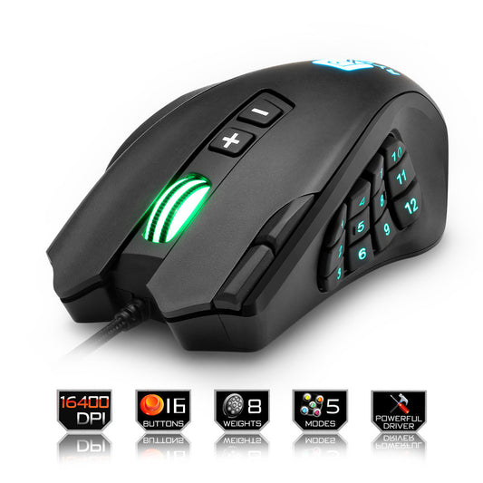 Laser Raw Gaming Mouse Mechanical Hand Button Desktop Notebook Computer Gaming Wired