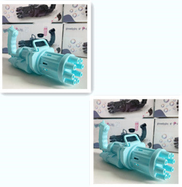 Automatic Bubble Gun Toys for Kids Plastic Machine Gun Toy