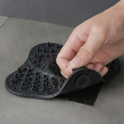 Anti-blocking With Suction Cup Anti-skid Fixed Sink Sewer Hair Filter