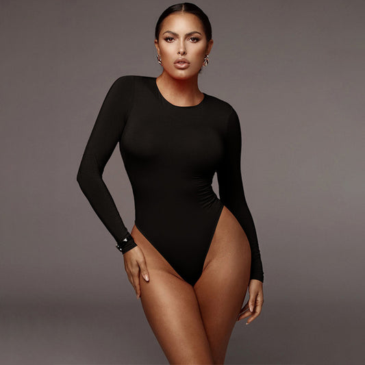 Long-Sleeved Bottoming Bodysuit for Autumn and Winter
