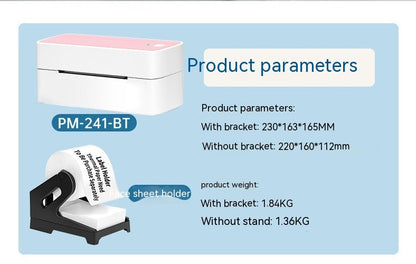 Commercial Bluetooth Heat-sensitive Label Single Machine PM241-T