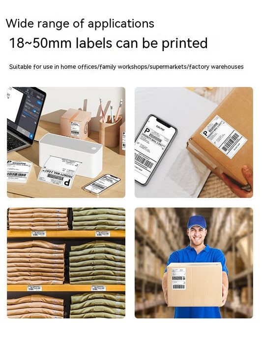 Commercial Bluetooth Heat-sensitive Label Single Machine PM241-T