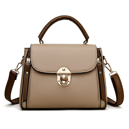 Classic crossbody bag with a lock