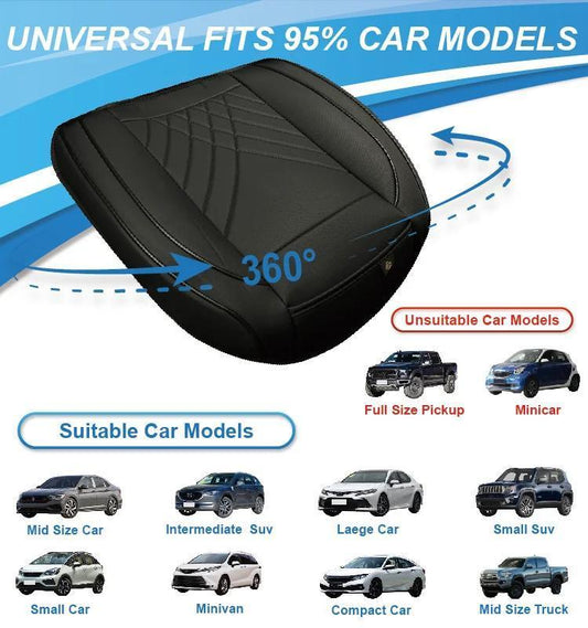 Polyurethane Leather Car Seat Cover Non-slip Soft Car Seat Protector