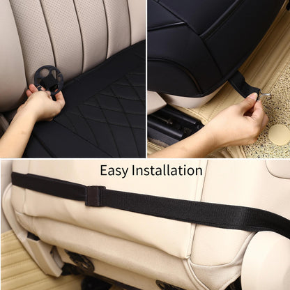 Polyurethane Leather Car Seat Cover Non-slip Soft Car Seat Protector