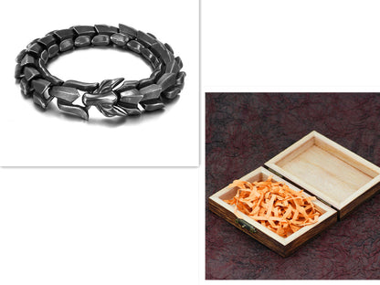 Metallic Men's chain bracelet