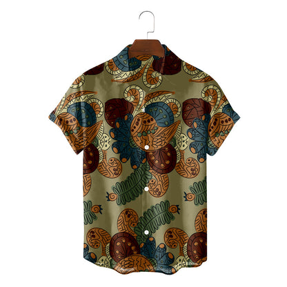 Hawaii Beach Vacation Retro Tide Shirt Men's