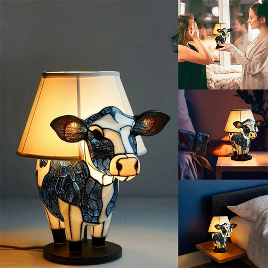 Beautiful Cow Table Lamp Bedside