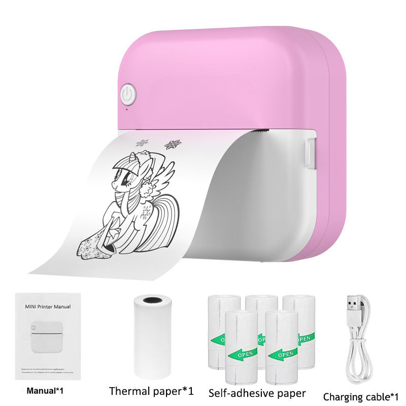 Portable Student Mini Thermal Label Printer