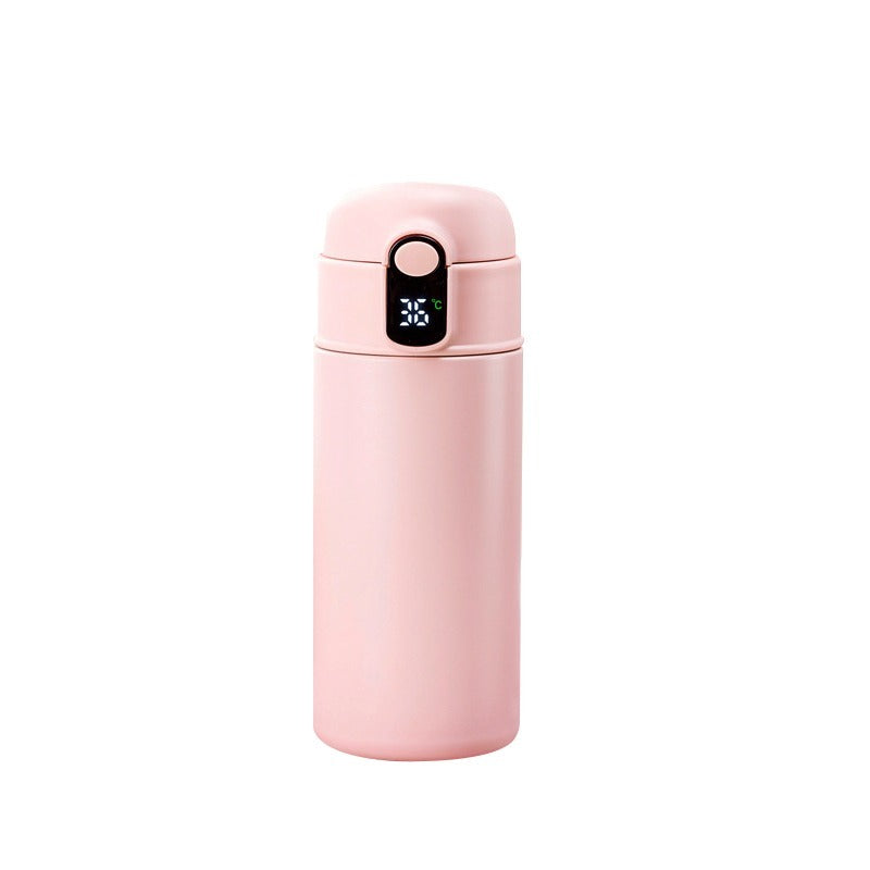 Stainless Steel Insulation Water Bottle with Straw