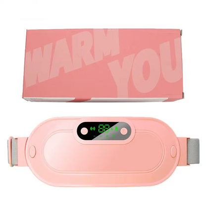 Women's Electric Heating and Vibration Warming Belt for Menstrual Period Massage and Uterus protecting Function Home-use