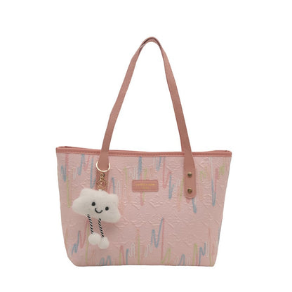 Cute texture pendant shoulder bag
