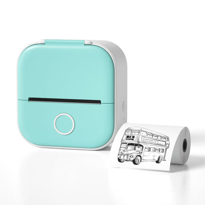 Mini Portable Thermal Label Printer Bluetooth-compatible Mini Photo Label Printer Price Tag
