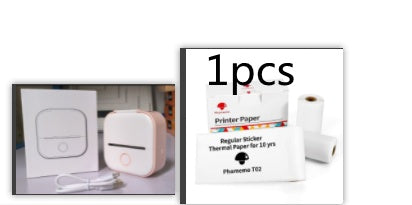 Mini Portable Thermal Label Printer Bluetooth-compatible Mini Photo Label Printer Price Tag