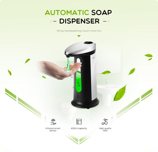 Smart Sensor Touchless Liquid Soap Dispenser 400Ml