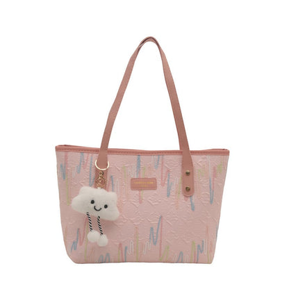 Cute texture pendant shoulder bag