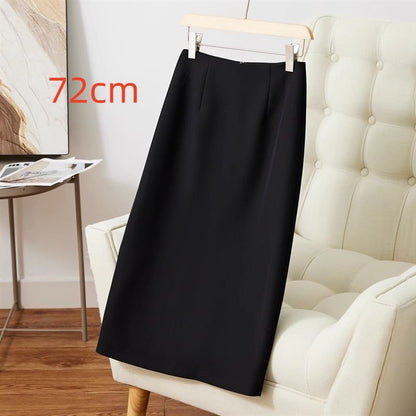 Mid-length Summer Versatile Straight Skirt