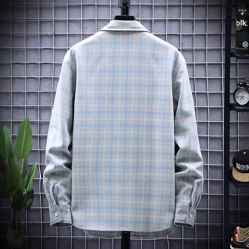 Korean style trendy T-shirt all-match casual clothes handsome jacket