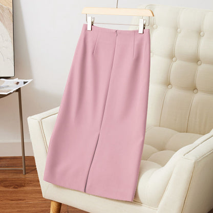 Mid-length Summer Versatile Straight Skirt