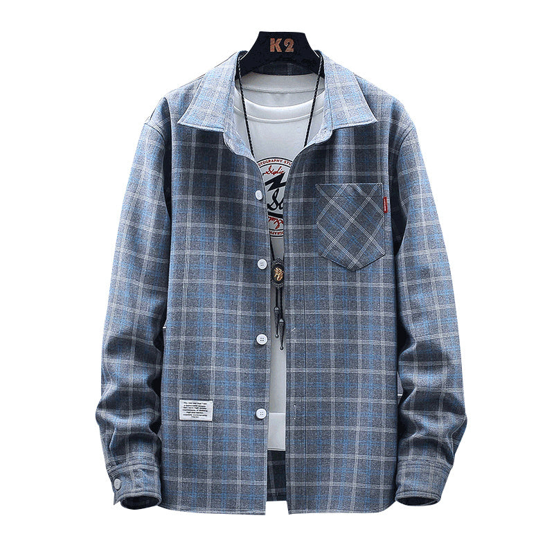 Korean style trendy T-shirt all-match casual clothes handsome jacket