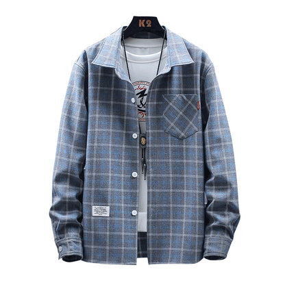 Korean style trendy T-shirt all-match casual clothes handsome jacket