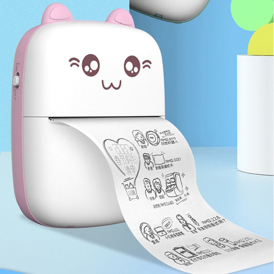 Mini Bluetooth and WiFi Printer Mobile Hot Print Pocket Student Error Label Printer