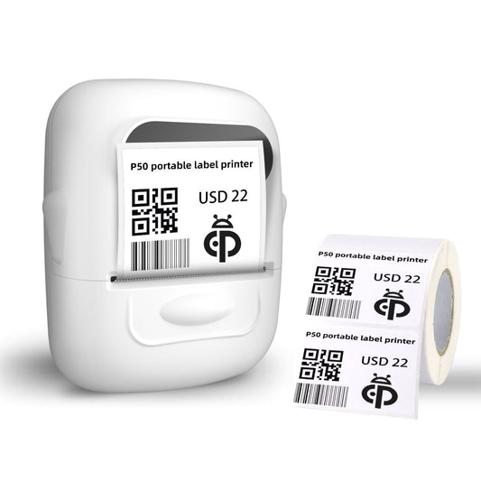 Mini P50 Barcode Label Printer For Home And Business