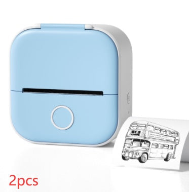 Mini Portable Thermal Label Printer Bluetooth-compatible Mini Photo Label Printer Price Tag