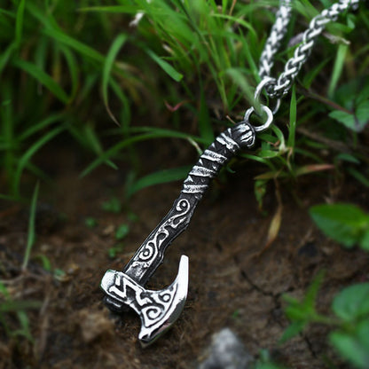 Nordic Viking Stainless Steel Pendant Retro Fashion Simple