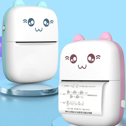 Mini Bluetooth and WiFi Printer Mobile Hot Print Pocket Student Error Label Printer