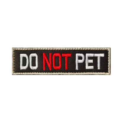 K9 Military Dog Rescue Dog Embroidered Velcro Badge