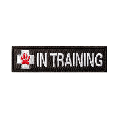 K9 Military Dog Rescue Dog Embroidered Velcro Badge