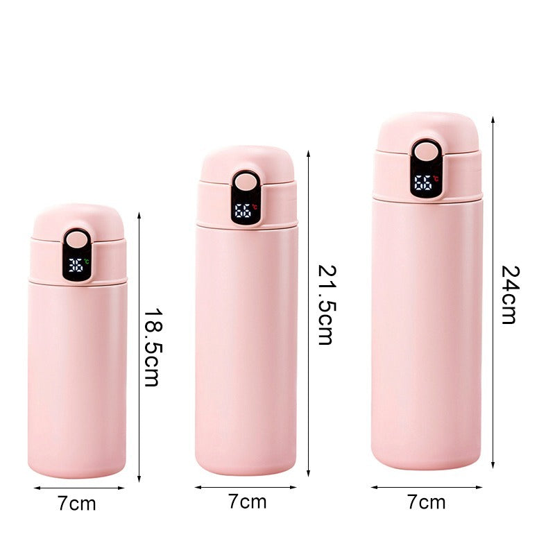 Stainless Steel Insulation Water Bottle with Straw