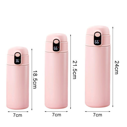 Stainless Steel Insulation Water Bottle with Straw