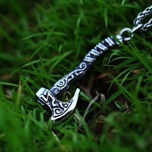 Nordic Viking Stainless Steel Pendant Retro Fashion Simple