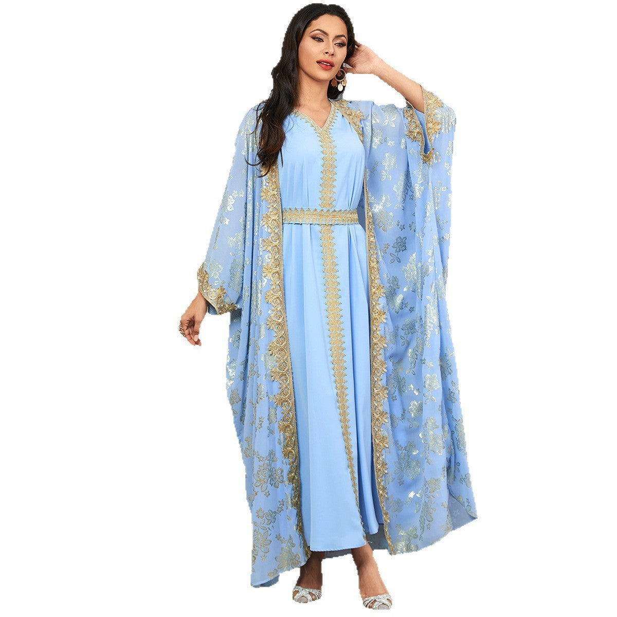 Royal Cardigan Robe Arabian Dress