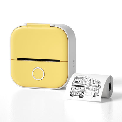 Mini Portable Thermal Label Printer Bluetooth-compatible Mini Photo Label Printer Price Tag