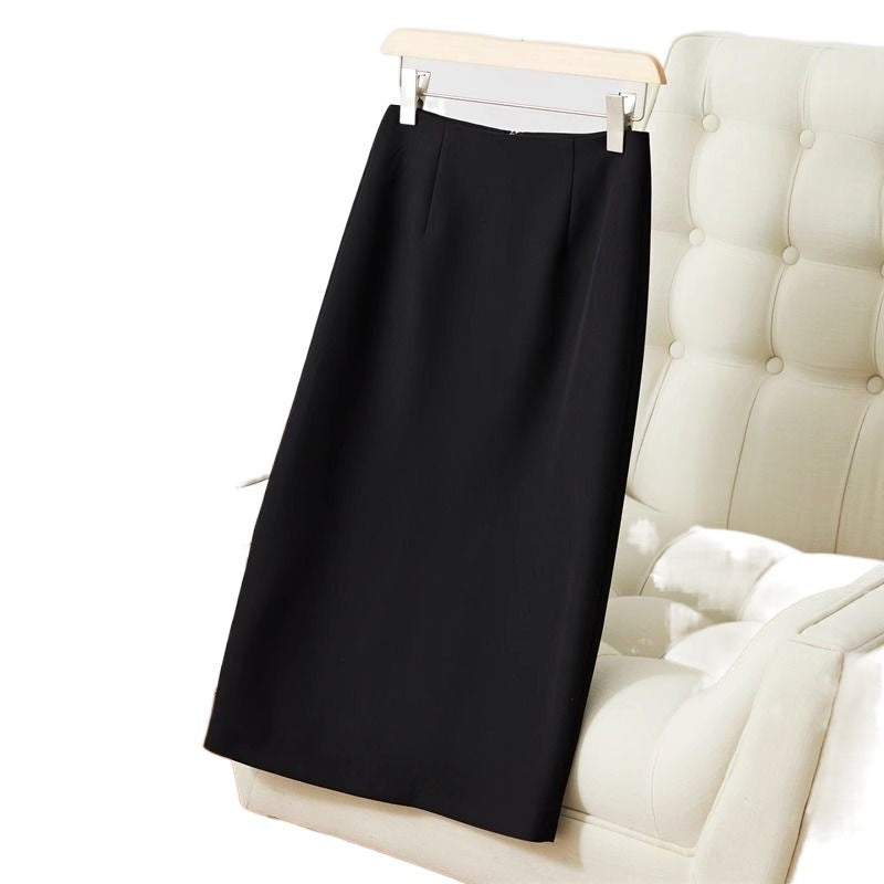 Mid-length Summer Versatile Straight Skirt