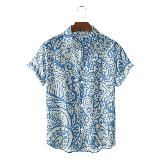 Hawaii Beach Vacation Retro Tide Shirt Men's
