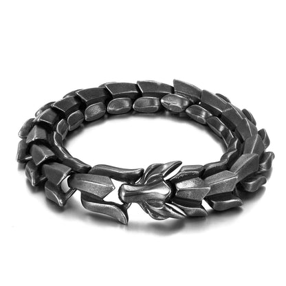 Metallic Men's chain bracelet