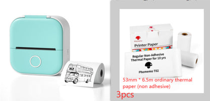 Mini Portable Thermal Label Printer Bluetooth-compatible Mini Photo Label Printer Price Tag