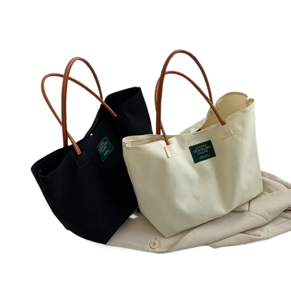 Simple Street Trend Large Capacity Tote Bag