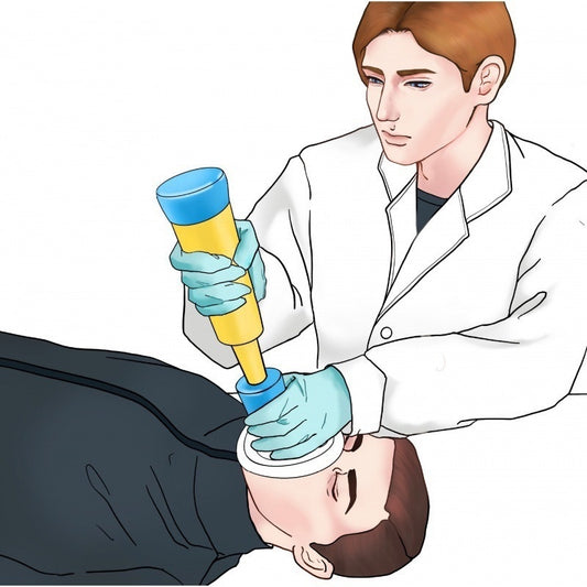 Emergency Choking Rescue Mask Artificial Cardiopulmonary Device